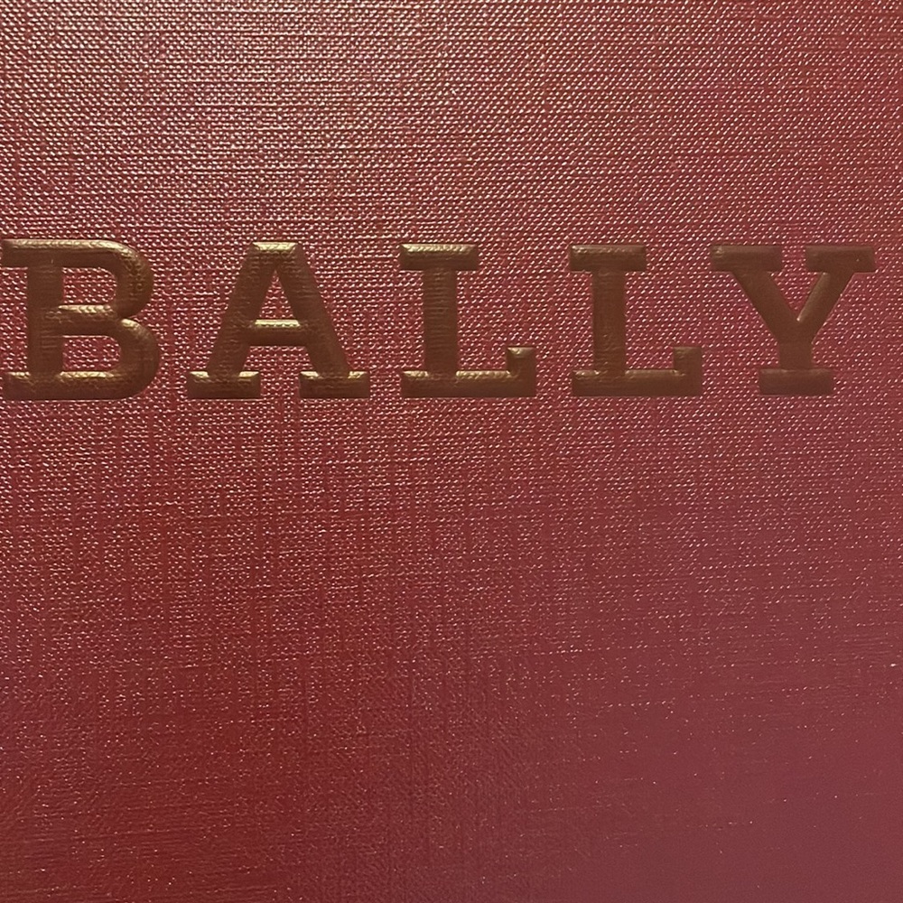 Bally snake skin sneakers